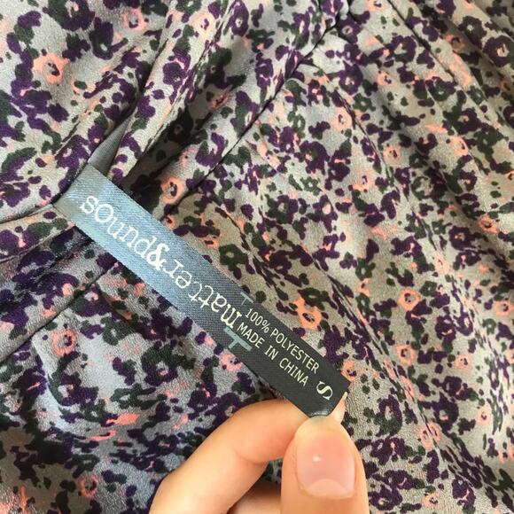 Sound & Matter Floral Skirt - Picture 2 of 7